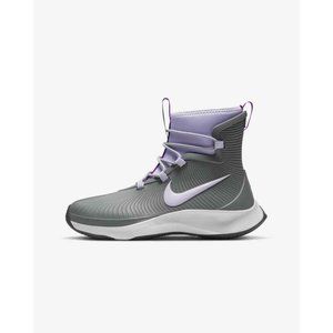 Nike Binzie Casual Boots GS Size 7Y Smoke Grey/Light Solar Flare Heather/D NWOB